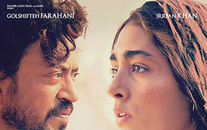 Irrfan Khan and Golshifteh Farahani in The Song of Scorpions